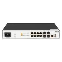 SNR SNR-S5210G-8TX-DC Управляемый коммутатор уровня 2+, 8 портов 10/100/1000Base-T, 4 порта 1/10G SFP+, встроенный БП ~220V AC, RPS 36-72V DC