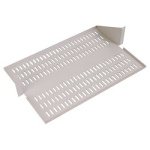 ЦМО Полка для стойки перфорированная консольная 2U с центральным креплением  глубина 300 мм (МС-30.2