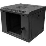 5bites Шкаф телекоммуникационный TC3204-04B 4U   312*300   10"   WALL   BLACK