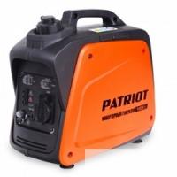 Генератор инверторный PATRIOT 1000i [474101025] {Двигатель 4т, АИ-92, 40сс,мощность рабочая/максимальная -0,7/0,9 кВт, объём бака - 2,1 л, 1 розетка E