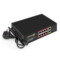 Exegate EX299028RUS Коммутатор неуправляемый ExeGate EDGS-1082D.8PoE-120  21,79W (10-портовый: 8 портов UTP 10/100 Base-Tx с поддержкой IEEE 802.3af (