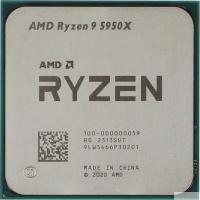 CPU AMD Ryzen 9 5950X OEM (100-000000059) {3,40GHz, Turbo 4,90GHz, Without Graphics AM4}