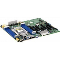 Фото  Supermicro MBD-H12SSL-i-B {ATX, 8 DIMM slots, 8 SATA3, 2 M.2, 8 SATA3 or 2 NVMe via single SlimSAS x8, 2 Gigabit Ethernet LAN Ports, ASPEED AST2500 BM