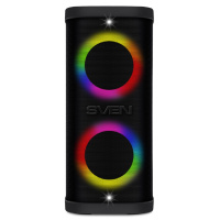 Фото  Колонка порт. Sven АС PS-950 черный 160W Mono BT/3.5Jack 8800mAh (SV-022396)