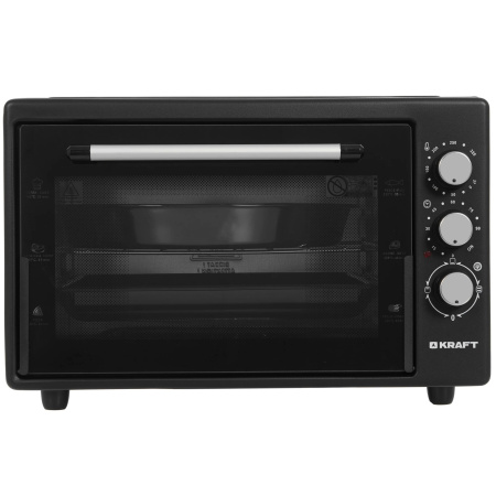 Фото  KRAFT KF-MO 3801 BL Мини-печь, 38 л, черный