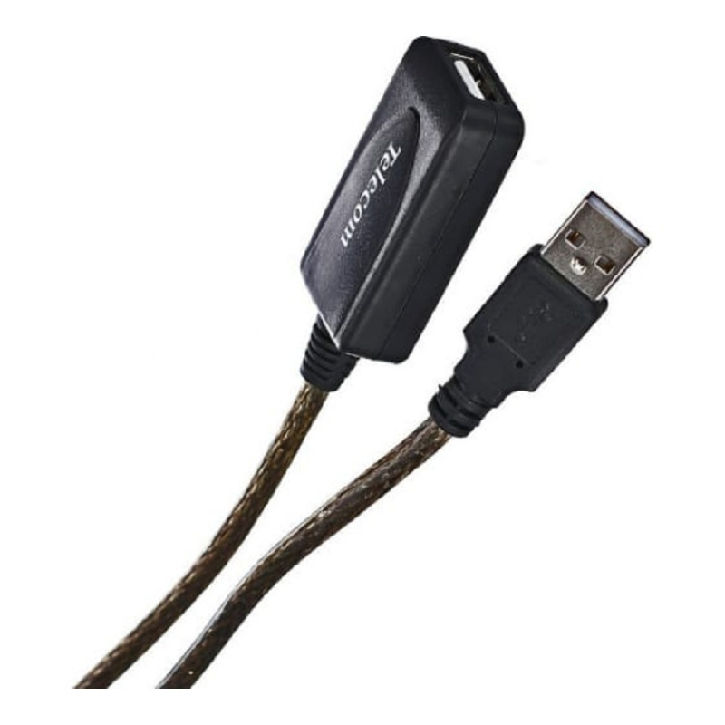 Фото  Telecom Кабель USB2.0-repeater, удлинительный активный <Am-->Af> 5м <TUS7049-5M>[6926123512005]