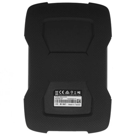 Фото  A-Data Portable HDD 2Tb HD330 AHD330-2TU31-CBK {USB 3.1, 2.5", Black}  Противоударный