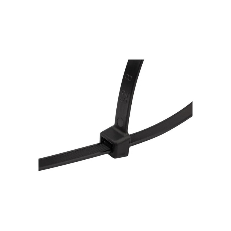 Фото  Rexant (07-0303) Хомут широкий  nylon 8.0 х 300 мм 100 шт черный
