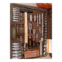 Фото  Ombra OMT131S Набор инструмента универсальный 1/4", 3/8" и 1/2"DR, 131 предмет