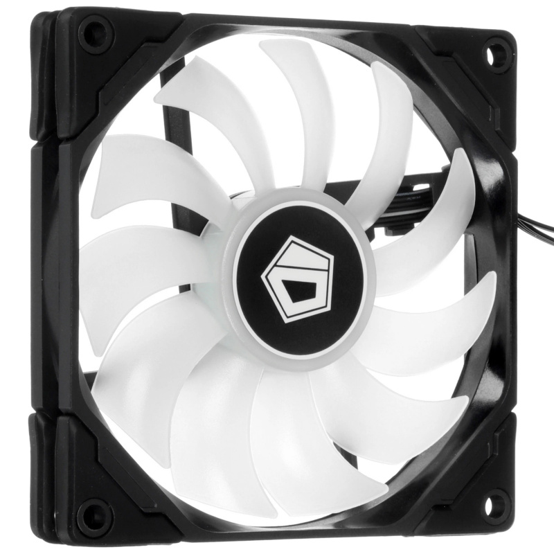 Фото  Case Fan ID-Cooling TF-9215-ARGB  (92mm PWM, 4pin, супер-тонкий, ARGB, черный, 800-2500об/мин)  BOX