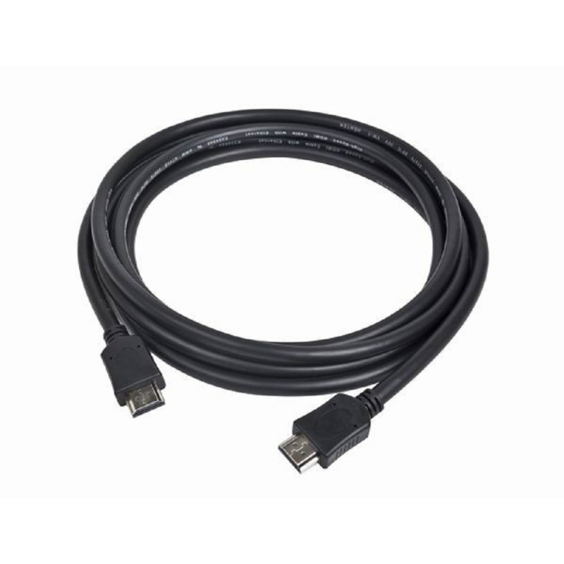 Фото  Кабель HDMI Cablexpert 19M/19M, v2.0, медь, позол.контакты, экран, 20м, черный, пакет [CC-HDMI4-20M]