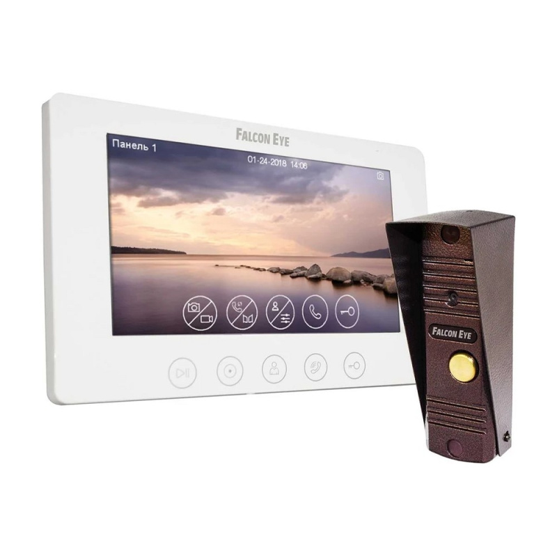 Фото  Комплект видеодомофона Falcon Eye KIT Space HD Wi-Fi