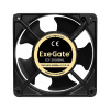 Фото  Exegate EX289017RUS Вентилятор 220В ExeGate EX12038BAL (120x120x38 мм, 2-Ball (двойной шарикоподшипник), подводящий провод 30 см, 2700RPM, 43dBA)