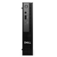 Фото  Dell Pro Micro QCM1250 [DPM -3860] Black  Micro {i3 14100T/8Gb/SSD512Gb UHDG/W11Pro/m/kb}