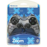 Фото  DEFENDER Проводной геймпад Zoom USB Xinput, 10 кнопок, 2 стика [64244]