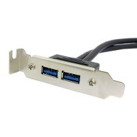 Фото  ORIENT C095, Планка портов в корпус 2xUSB 3.0, Low Profile, длина кабеля 30см, oem (31095)