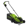 Фото  Greenworks GD24LM33 Газонокосилка аккумуляторная , 24V, 33 см, бесщеточная, без АКБ и ЗУ [2516107]