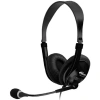 RITMIX RH-533USB, Black {Гарнитура. 40 мм, 20-20000 Гц, 32 Ом, 105 дБ, конденсаторный всенаправленный микрофон, 2,2 кОм, 58 дБ ± 3 дБ, пластик}