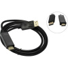 Фото  KS-is KS-744-1.8 Кабель DP 20M HDMI 19M 4K экран.1.8м