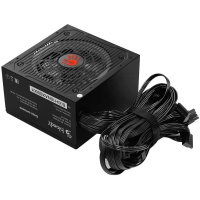 Фото  Bloody BD-PS700W-R ATX 700W 80 PLUS WHITE (20+4pin) APFC 120mm fan color LED 6xSATA RTL