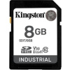 Фото  Промышленная карта памяти SecureDigital 8GB Kingston, Class 10 U1 UHS-I MLC, темп. режим от -40? до +85?