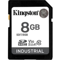 Фото  Промышленная карта памяти SecureDigital 8GB Kingston, Class 10 U1 UHS-I MLC, темп. режим от -40? до +85?