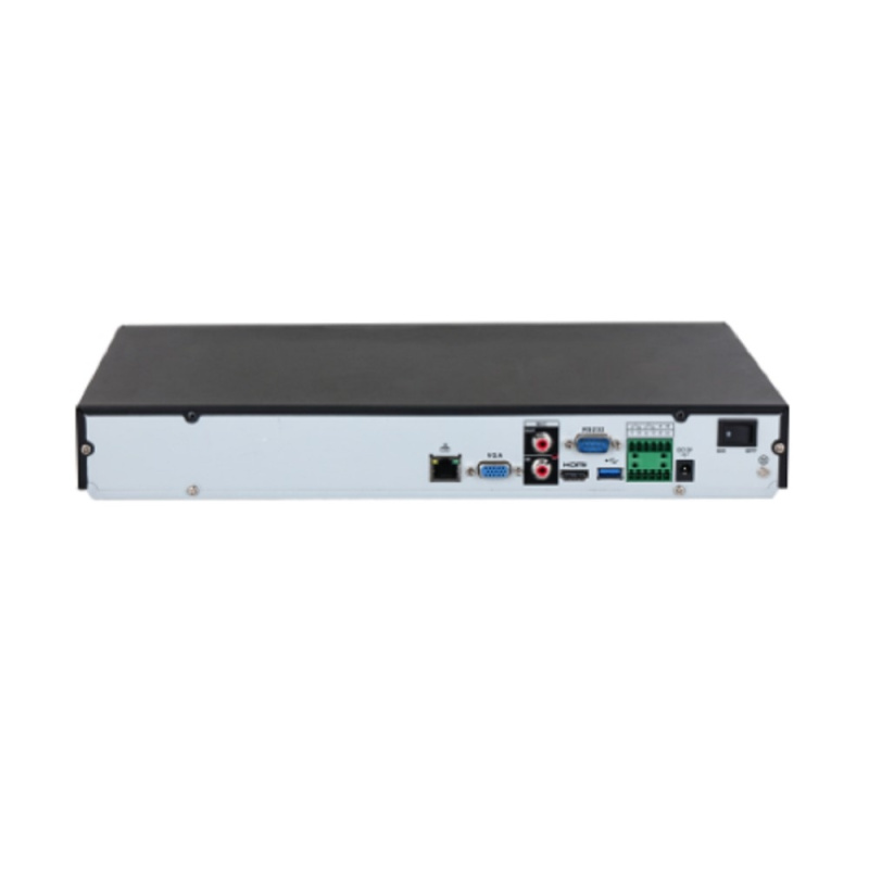 Фото  DAHUA DHI-NVR5216-EI2 16-канальный IP-видеорегистратор 4K, H.265+ и ИИ  2 SATA III до 20Тбайт;  1 HDMI (8K), 1 VGA; 1 RJ45 1000Мбит/с тревожные вх./вы
