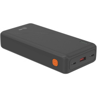 Фото  Мобильный аккумулятор Cactus CS-PBFSDA-20000 20000mAh 4.5A USB-A/2xUSB-C черный