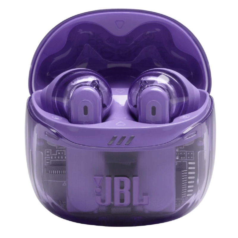 Фото  Наушники JBL, модель Tune Flex 2 Ghost -  призрачно-фиолетовый