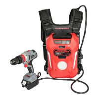 Фото  Аккумулятор ранцевый PROFIPOWER T7-02 60Ач (20В,Li-ION,60Ач,1200Вт/ч) [ E0370]