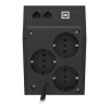 Фото  PowerCom Raptor RPT-800AP EURO ИБП {Line-Interactive, 800VA / 480W, Tower, 3*EURO, USB} {859799}