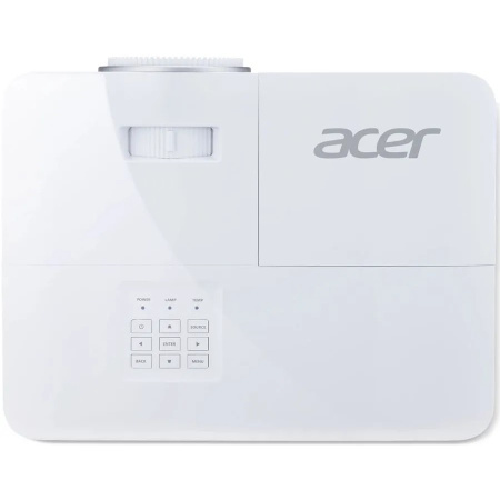 Фото  Acer H6546KI белый {Full HD 1920x1080 16:9 5200lm 10000:1 5000ч(10000 ECO) WiFi пр.отн.1.5-1.66 2x 2.9кг 27дБ 3D моно3Вт верт.корр. HDMIx2 VGA Audio U