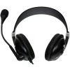 Фото  RITMIX RH-533USB, Black {Гарнитура. 40 мм, 20-20000 Гц, 32 Ом, 105 дБ, конденсаторный всенаправленный микрофон, 2,2 кОм, 58 дБ ± 3 дБ, пластик}