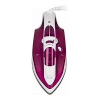 Фото  REDMOND RI-C262 Утюг, 2400Вт, 130г, белый/бордовый