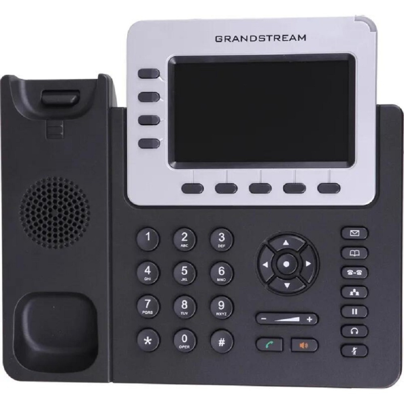 Фото  Grandstream GXP-2140, VoIP 2 Порта Ethernet 10/100/1000, 4 SIP линий, цветной TFT дисплей 48