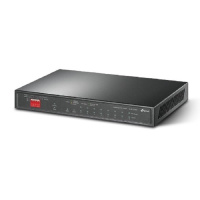 Фото  TP-Link TL-SG1210MP Настольный коммутатор с 9 гигабитными портами RJ45 (8 портов PoE+) и комбинированным портом RJ45/SFP