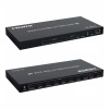 Фото  ORIENT HSP0208H-2.0, HDMI переключатель/разветвитель 2->8, UHD 4K/60Гц (3840x2160), HDR, HDMI 2.0, HDCP 2.2, пульт ДУ, внешний БП 5В/2A, метал.корпус 
