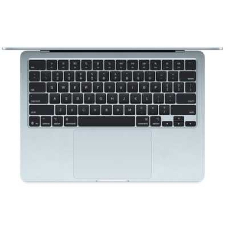 Фото  Apple MacBook Air 13-inch 2025 [MC6V4HN/A] (КЛАВ.РУС.ГРАВ.) Sky Blue 13.6" Liquid Retina {(2560x1600) M4 10C CPU 10C GPU/24GB/512GB SSD} (A3240)