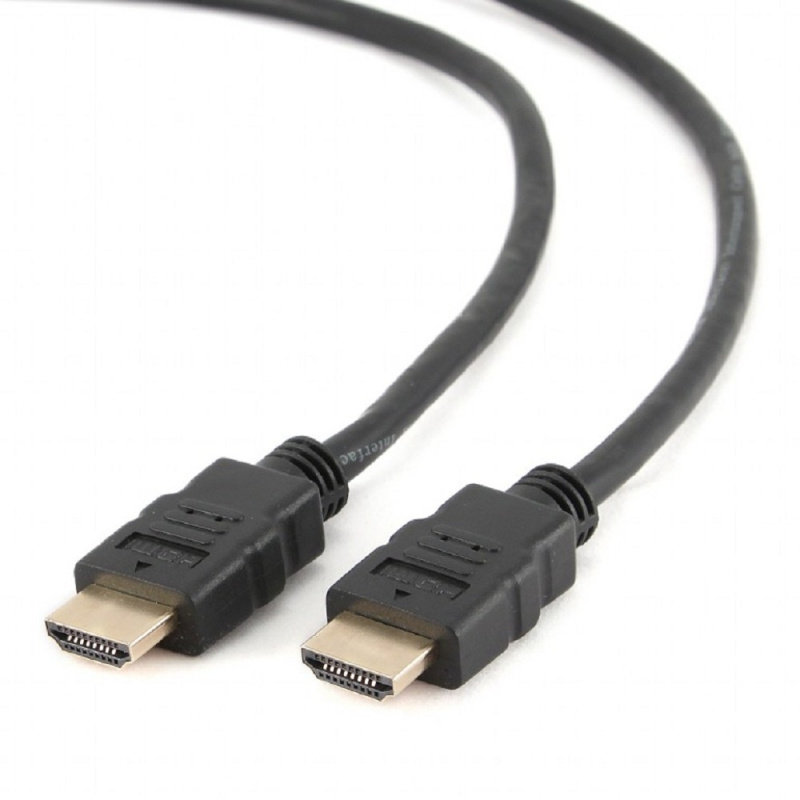 Фото  Кабель HDMI Cablexpert 19M/19M, v2.0, медь, позол.контакты, экран, 20м, черный, пакет [CC-HDMI4-20M]