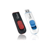 Фото  A-DATA Flash Drive 32Gb С008 AC008-32G-RKD {USB2.0, Black-Red}