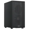 XASTRA Корпус A307M 2BK SI Black mATX/Mesh/Metal left panel / 2x120mm PWM FC black fans/ A307M-2FC12BK-SI