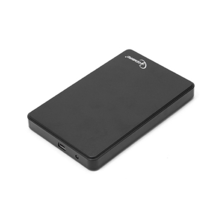 Фото  Gembird EE2-U2S-40P Внешний корпус 2.5" Gembird EE2-U2S-40P, черный, USB 2.0, SATA, пластик