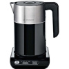 Фото  BOSCH TWK8613P Чайник,1.5л, 2400Вт, черно-серебристый