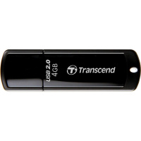 Фото  Transcend USB Drive 4Gb JetFlash 350 TS4GJF350 черный {USB 2.0}