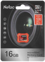 Фото  Micro SecureDigital 16GB Netac MicroSD P500 Extreme Pro Retail version card only [NT02P500PRO-016G-S]