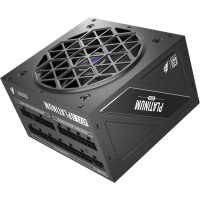 Фото  1STPLAYER NGDP Platinum 1300W Black / ATX3.0, APFC, 80 PLUS Platinum, SR + LLC + DC-DC, 120mm fan, full modular / HA-1300BA3-BK
