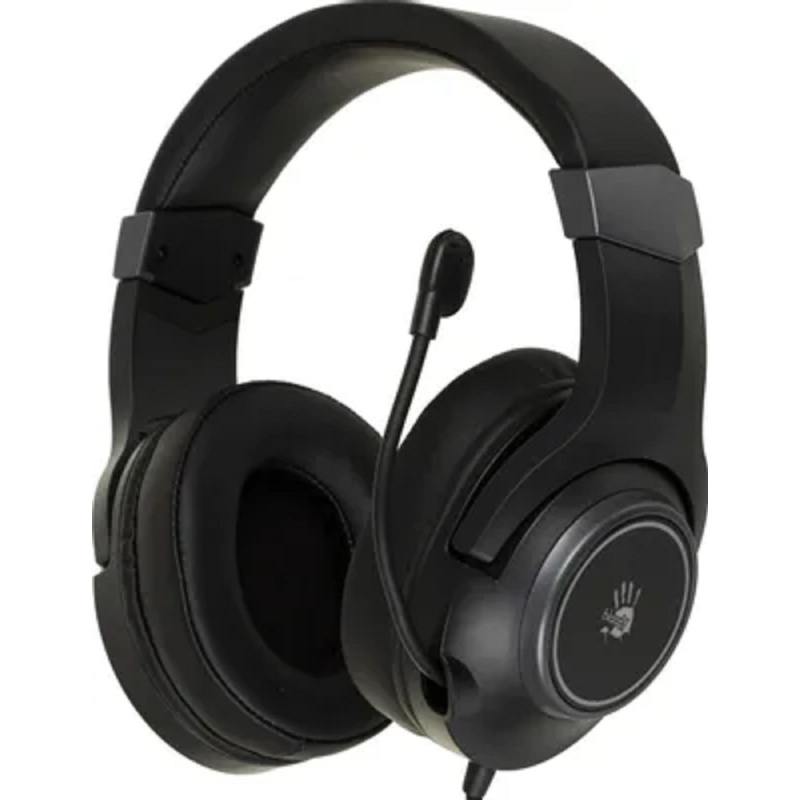 Фото  Наушники с микрофоном A4Tech Bloody G350 черный 2м мониторные USB оголовье (G350 USB/ BLACK)