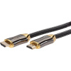 Фото  Telecom TCG300-3M Кабель HDMI 19M/M,ver. 2.1, 8K@60 Hz 3m метал разъемы, нейлоновая оплетка Telecom <TCG300-3M>