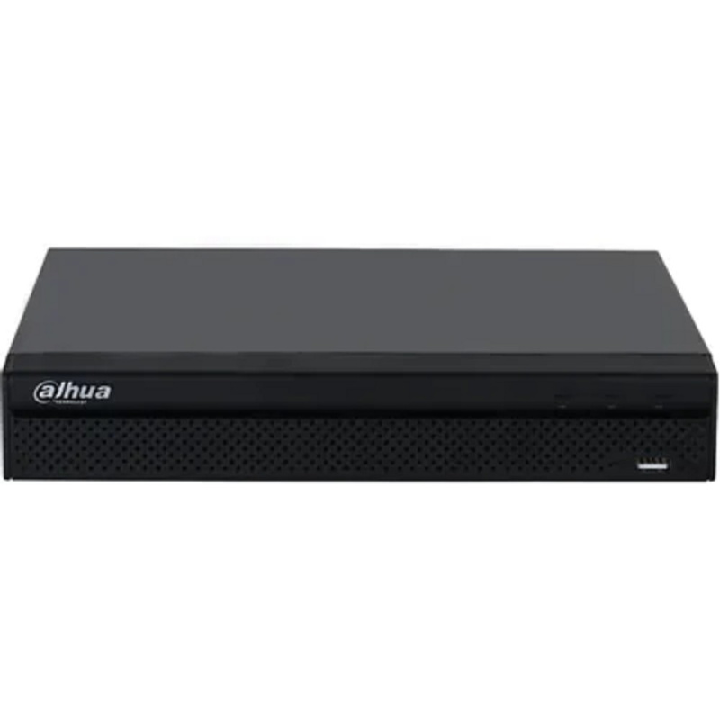 Фото  DAHUA DHI-NVR2108HS-8P-4KS3 8-канальный IP-видеорегистратор с PoE, 4K и H.265+, ИИ 1 SATA III до 20Тбайт; 1 HDMI, 1 VGA; 1 RJ45 1000Мбит/с, 8 RJ45 100