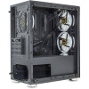 Фото  ExegateEX294382RUS Корпус Minitower ExeGate Mistery X2 (mATX, без БП, 2*USB+1*USB3.0, аудио, черный, 4 вент. 12см с RGB подсветкой, боковая панель - з